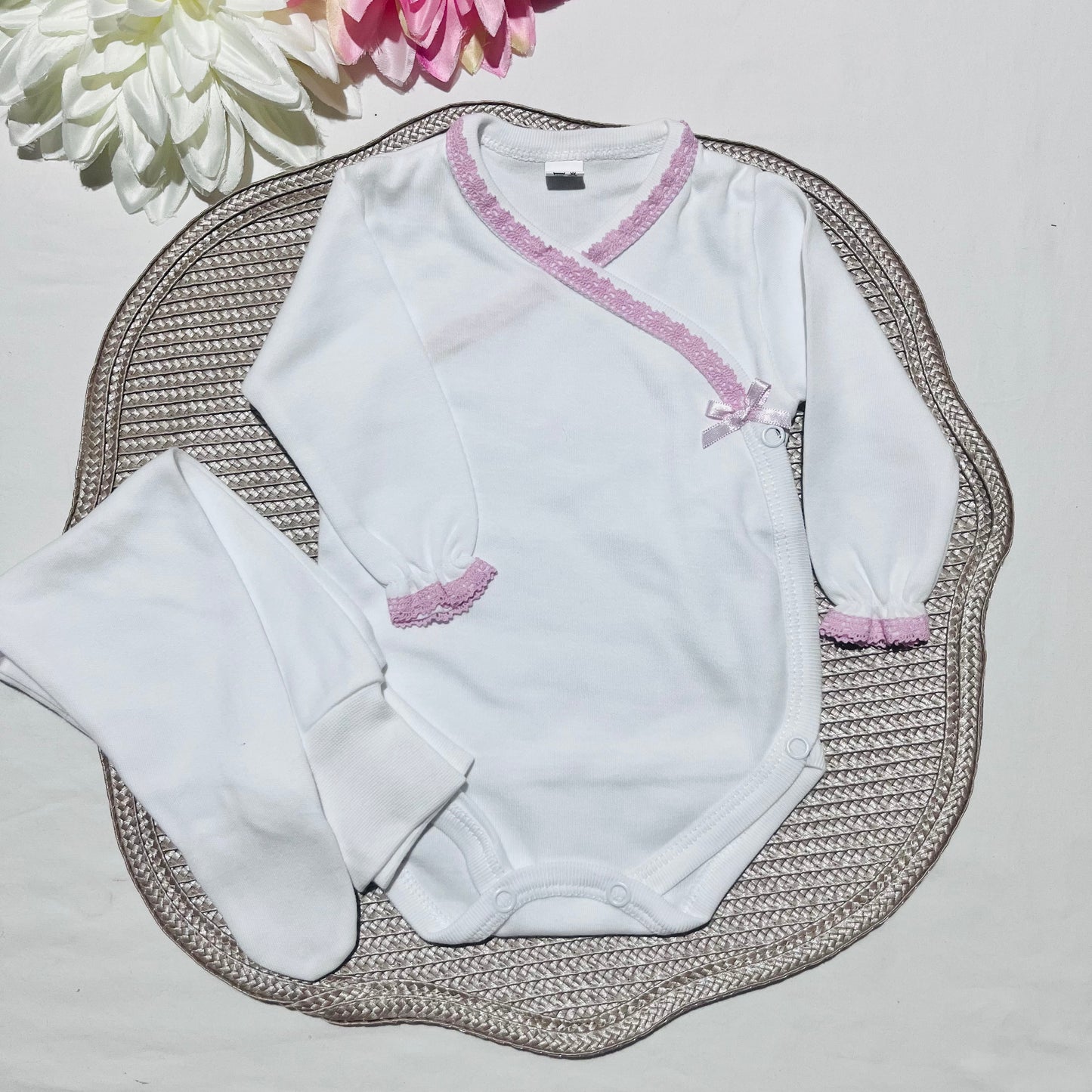 Body e collant interior bebé sem carda - Várias cores