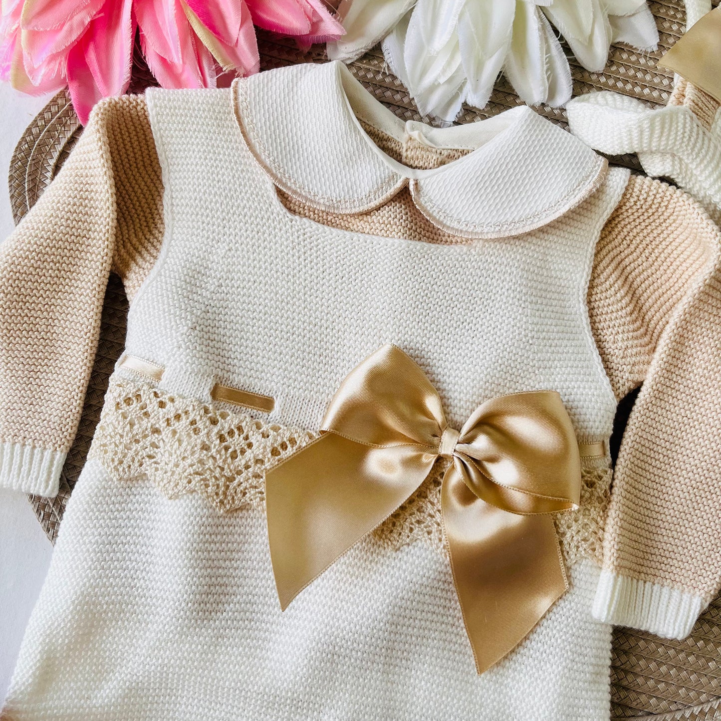 Conjunto Bella  para bebé - 0/3M - Pérola