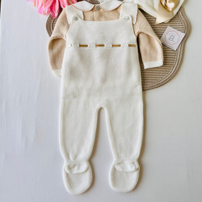 Conjunto Bella  para bebé - 0/3M - Pérola