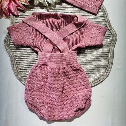 Conjunto saída de maternidade - 0/3M - Várias cores