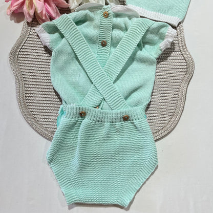 Conjunto saída de maternidade - 0/3M - Várias cores