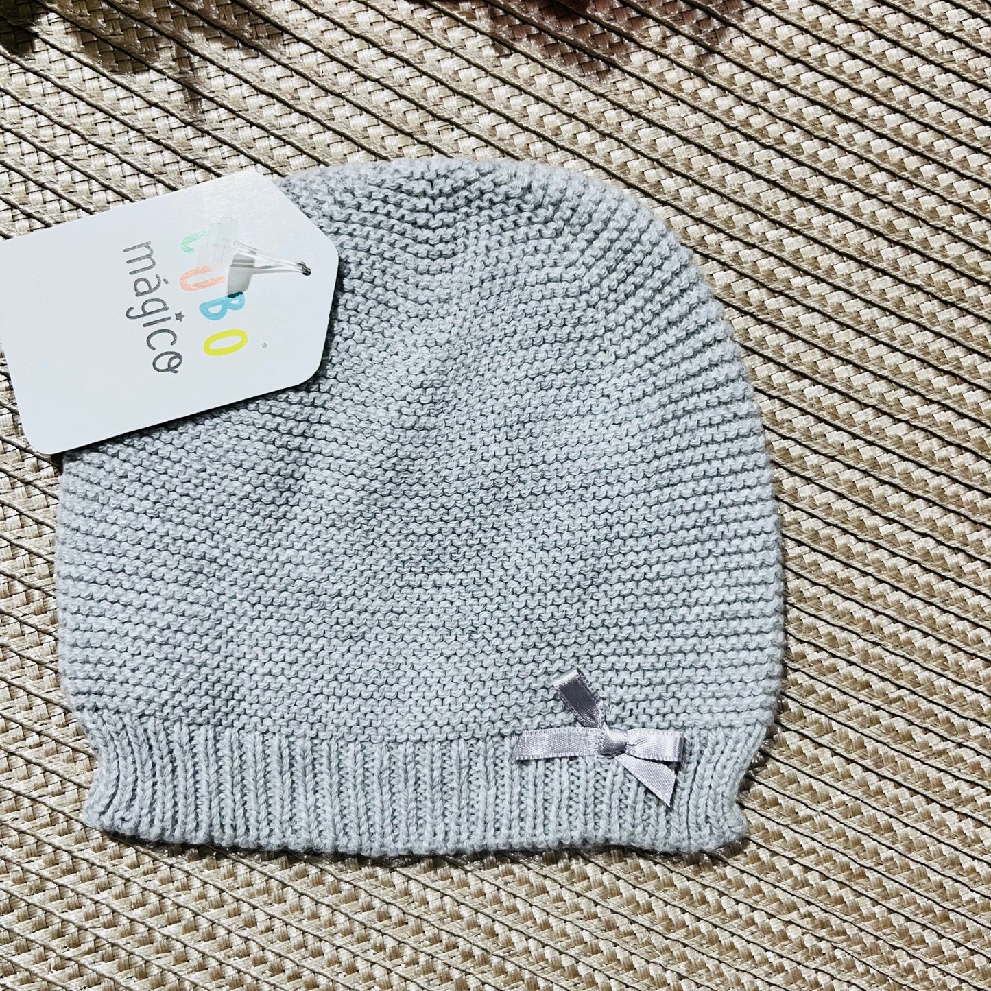 Gorro de malha bebé  - Algodão