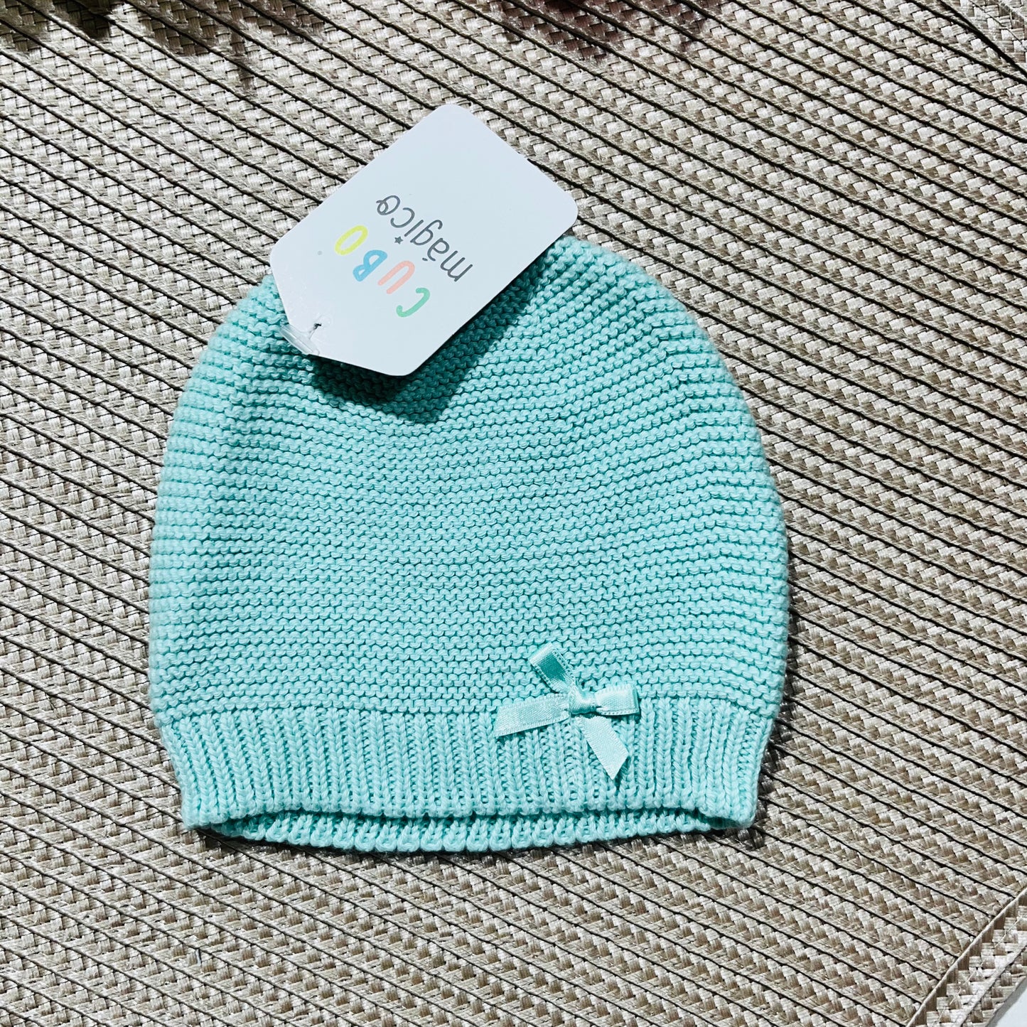Gorro de malha bebé  - Algodão