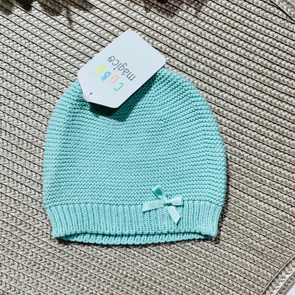 Gorro de malha bebé  - Algodão
