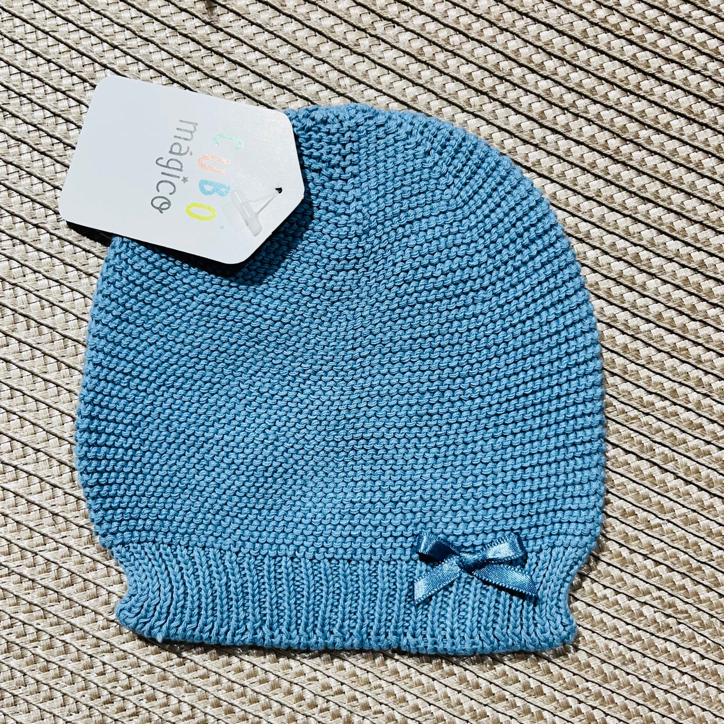 Gorro de malha bebé  - Algodão