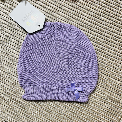 Gorro de malha bebé  - Algodão