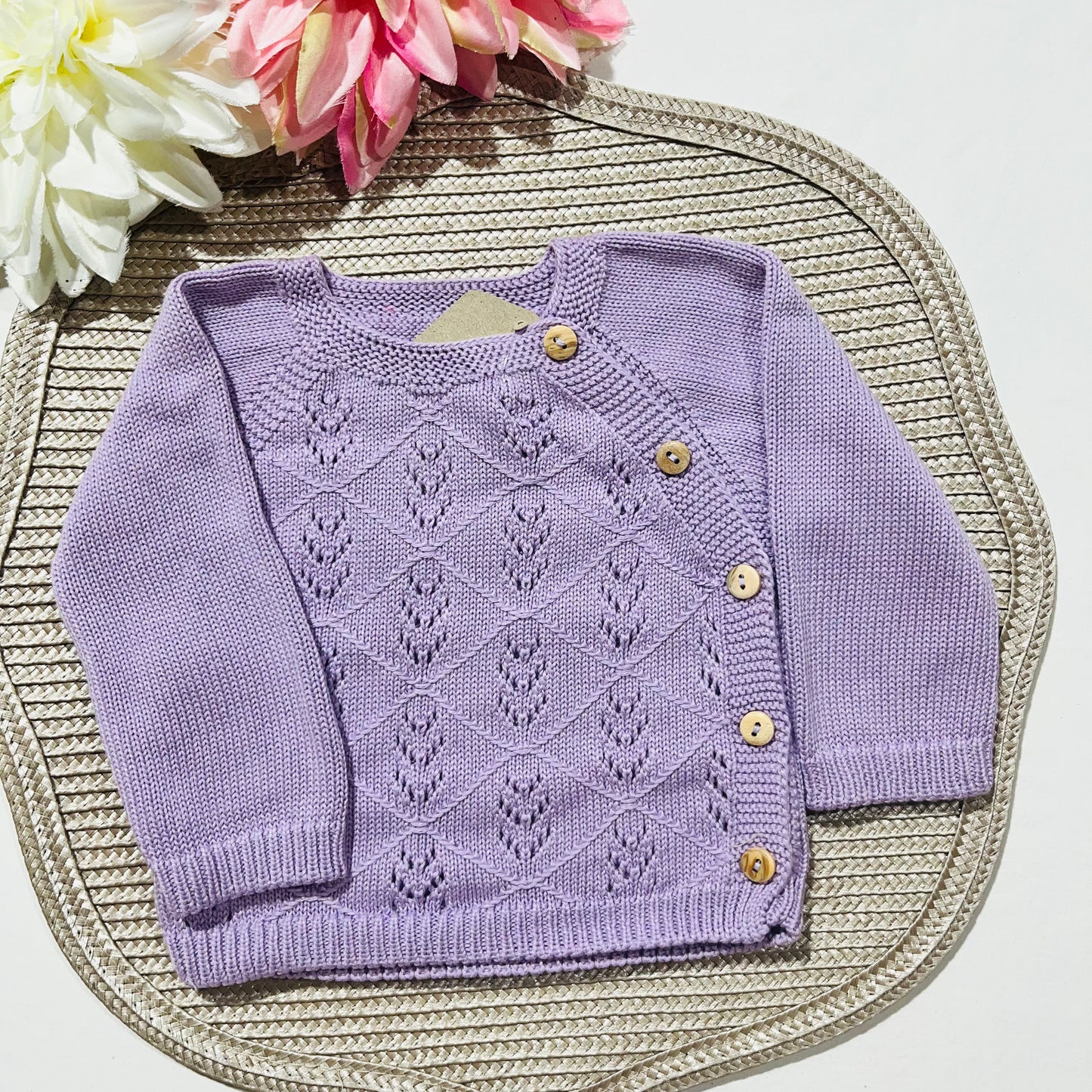 Conjunto de bebé em malha - Modal