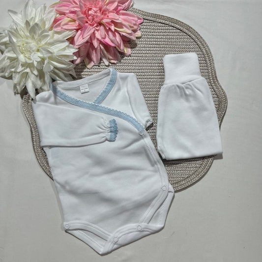Body e collant interior bebé sem carda ( sem laço)