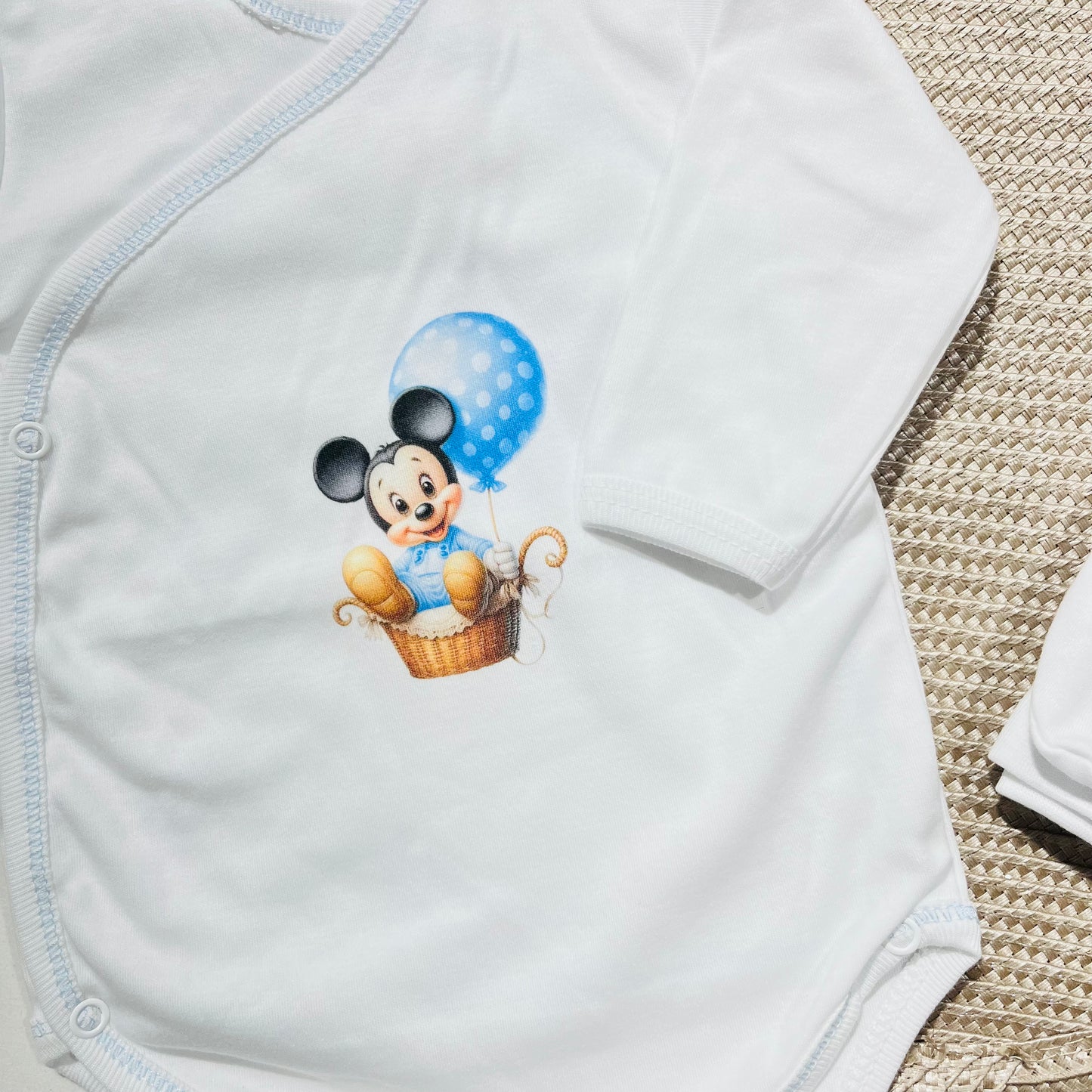 Conjunto Interior  sem carda de bebé -  Mickey - 3M