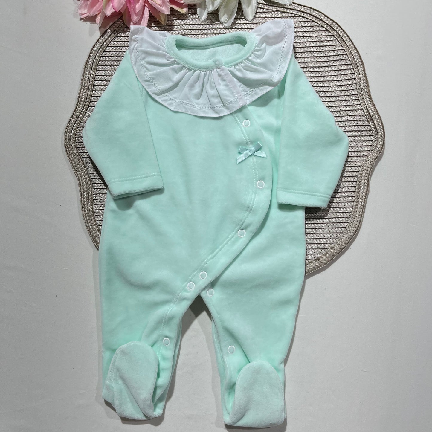 Babygrow Mimo em veludo para bebé