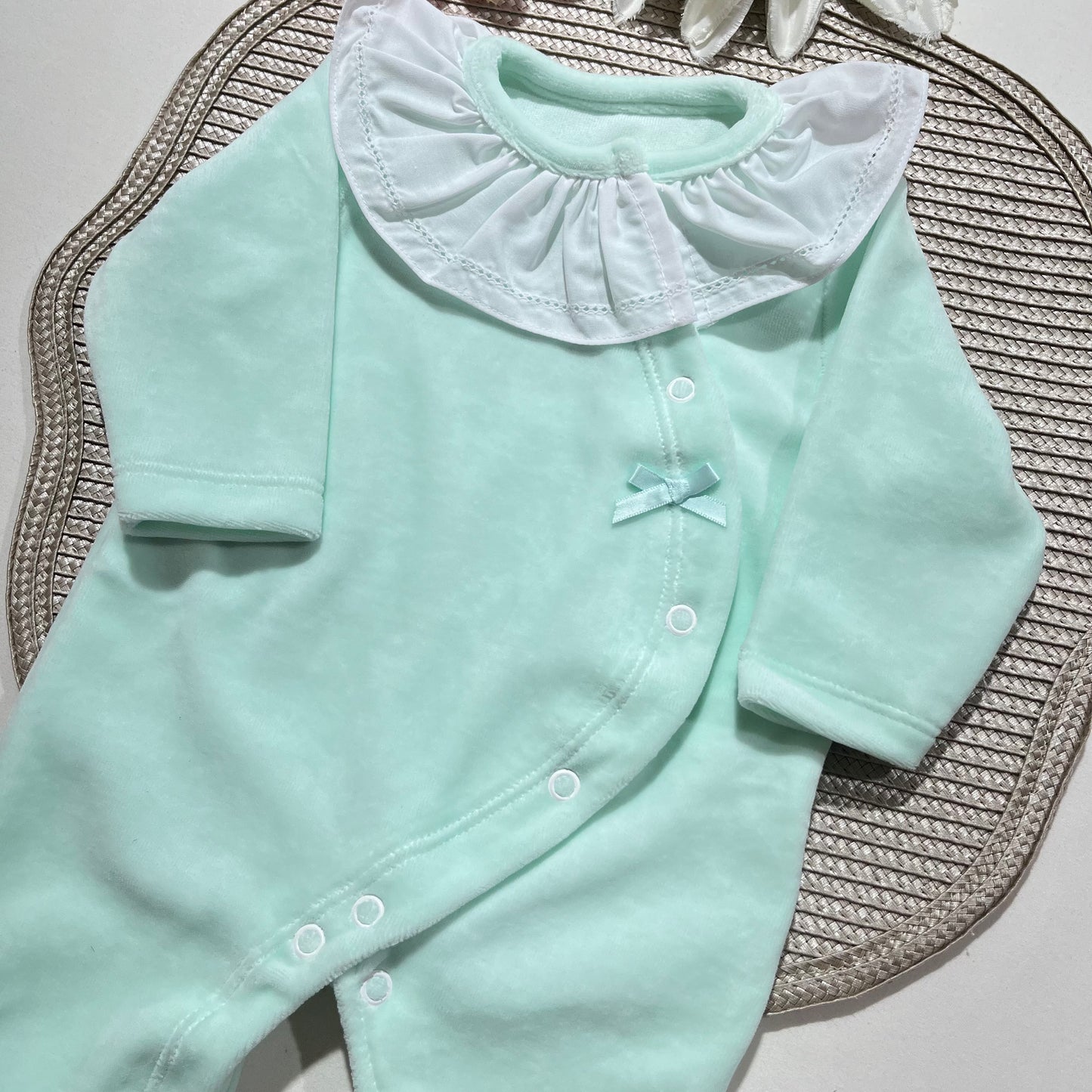 Babygrow Mimo em veludo para bebé