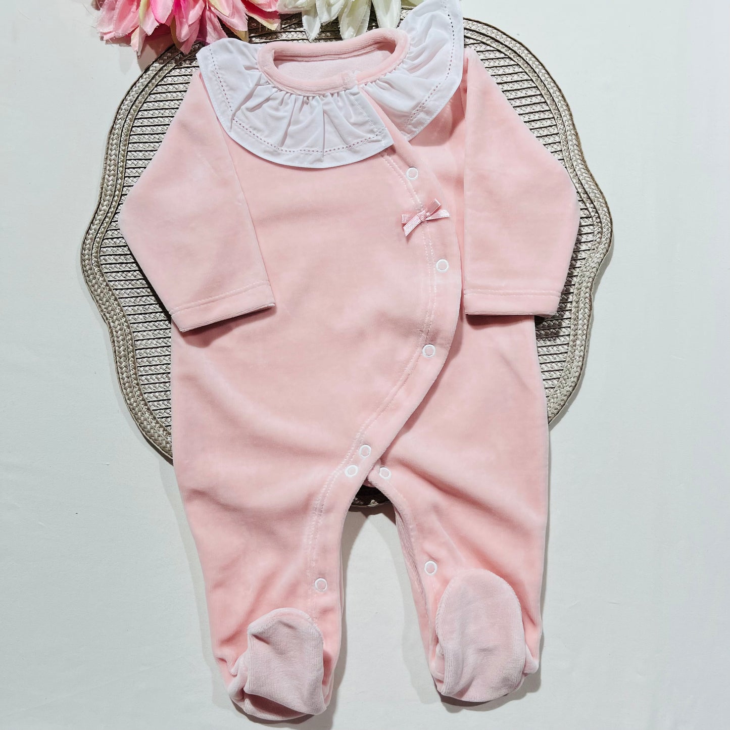 Babygrow Mimo em veludo para bebé