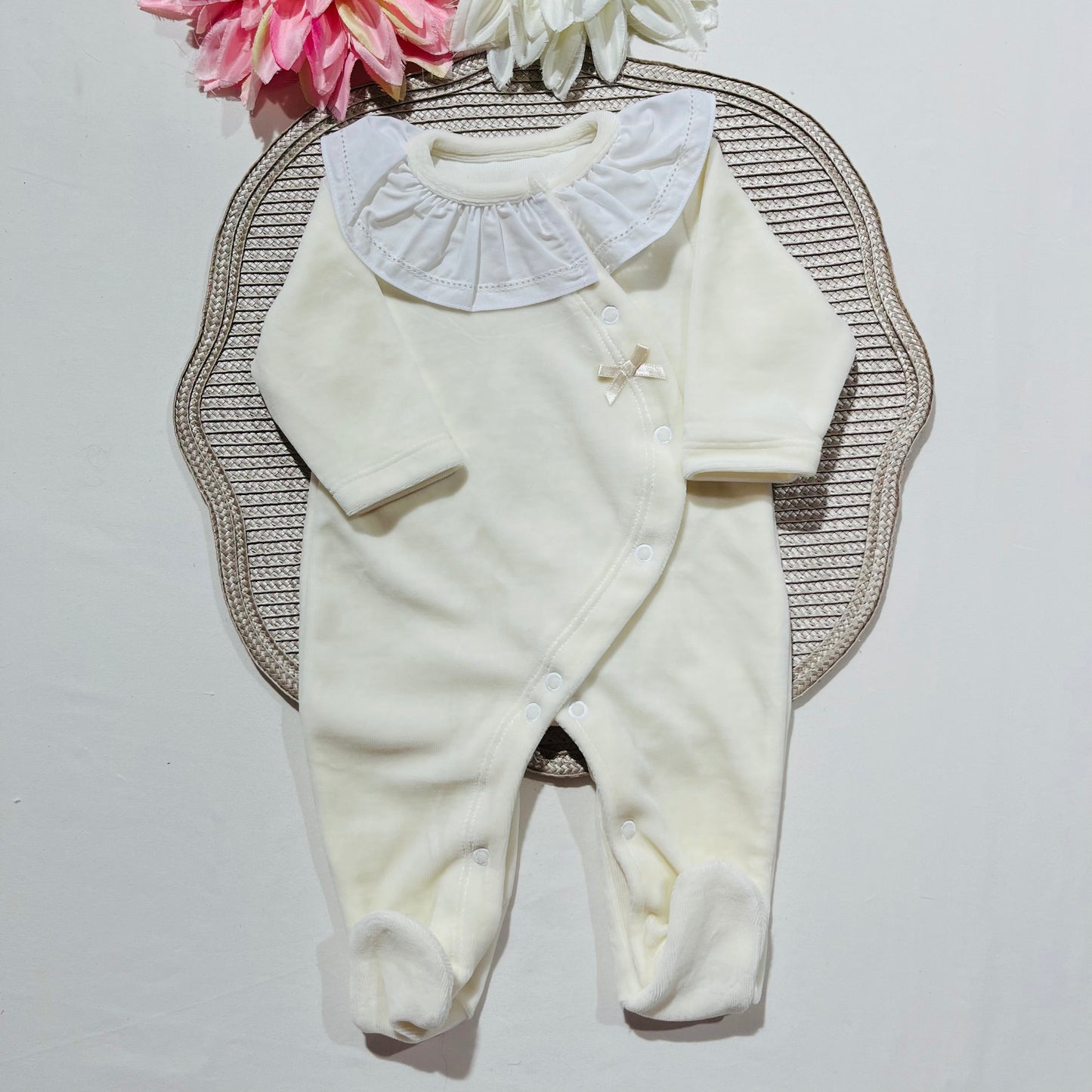 Babygrow Mimo em veludo para bebé