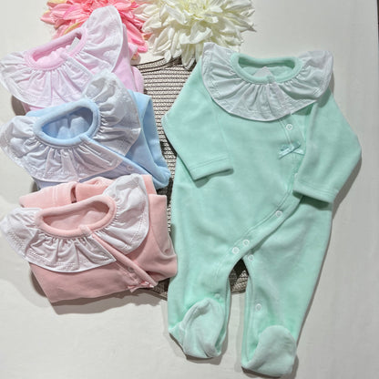 Babygrow Mimo em veludo para bebé