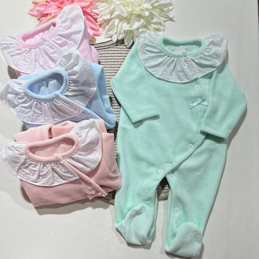 Babygrow Mimo em veludo para bebé