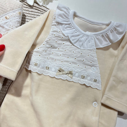 Kit Wafle para recém-nascido 0M- Bege