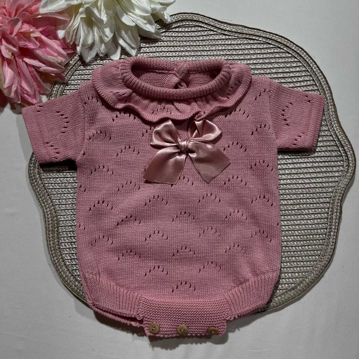 Fofo clássico para bebé menina -0/3M Rosa velho