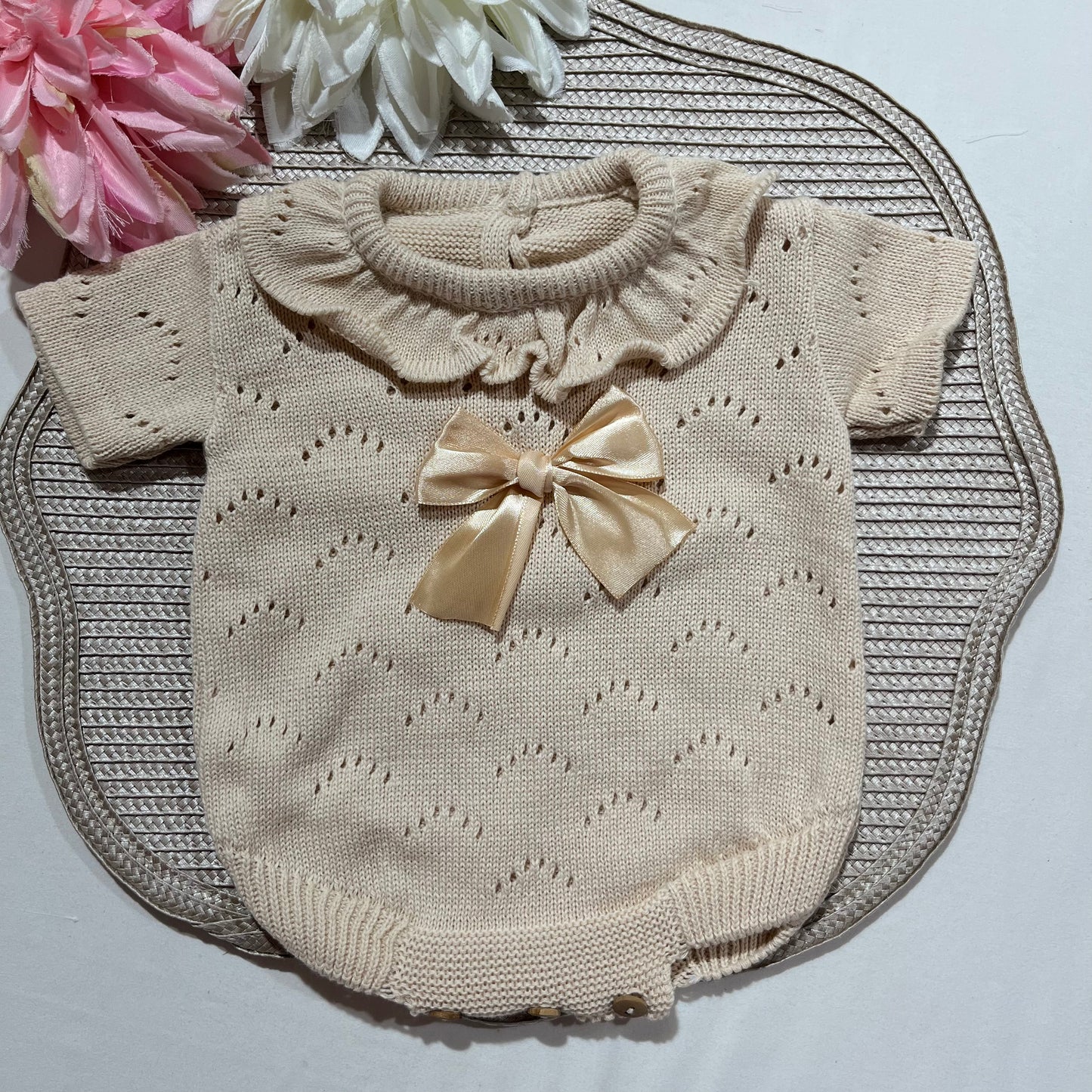 Fofo clássico para bebé menina -0/3M Areia