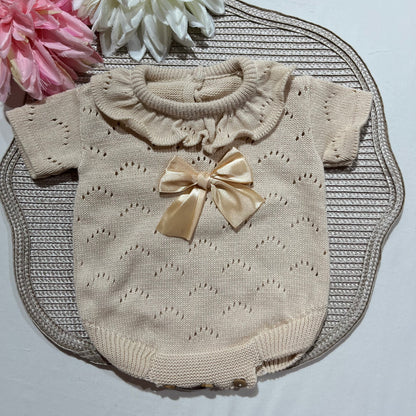 Fofo clássico para bebé menina -0/3M Areia
