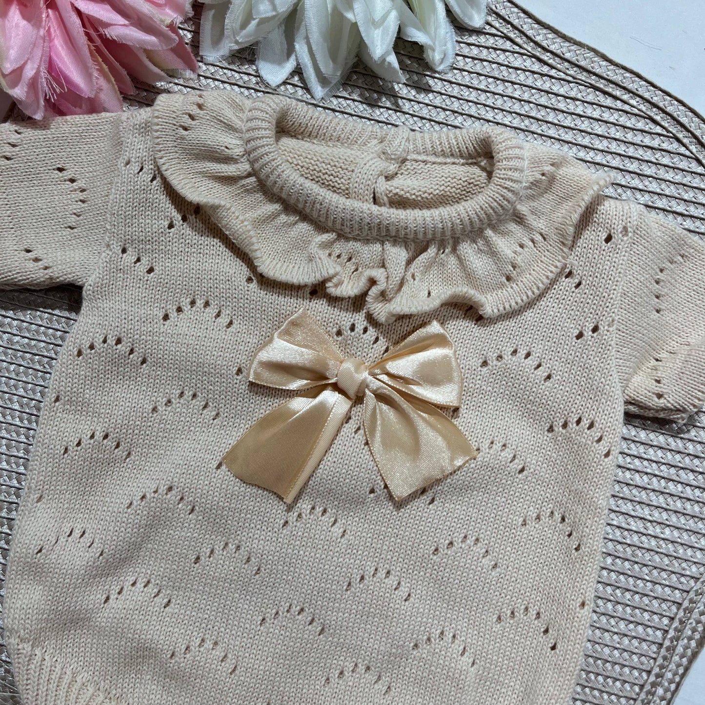 Fofo clássico para bebé menina -0/3M Areia