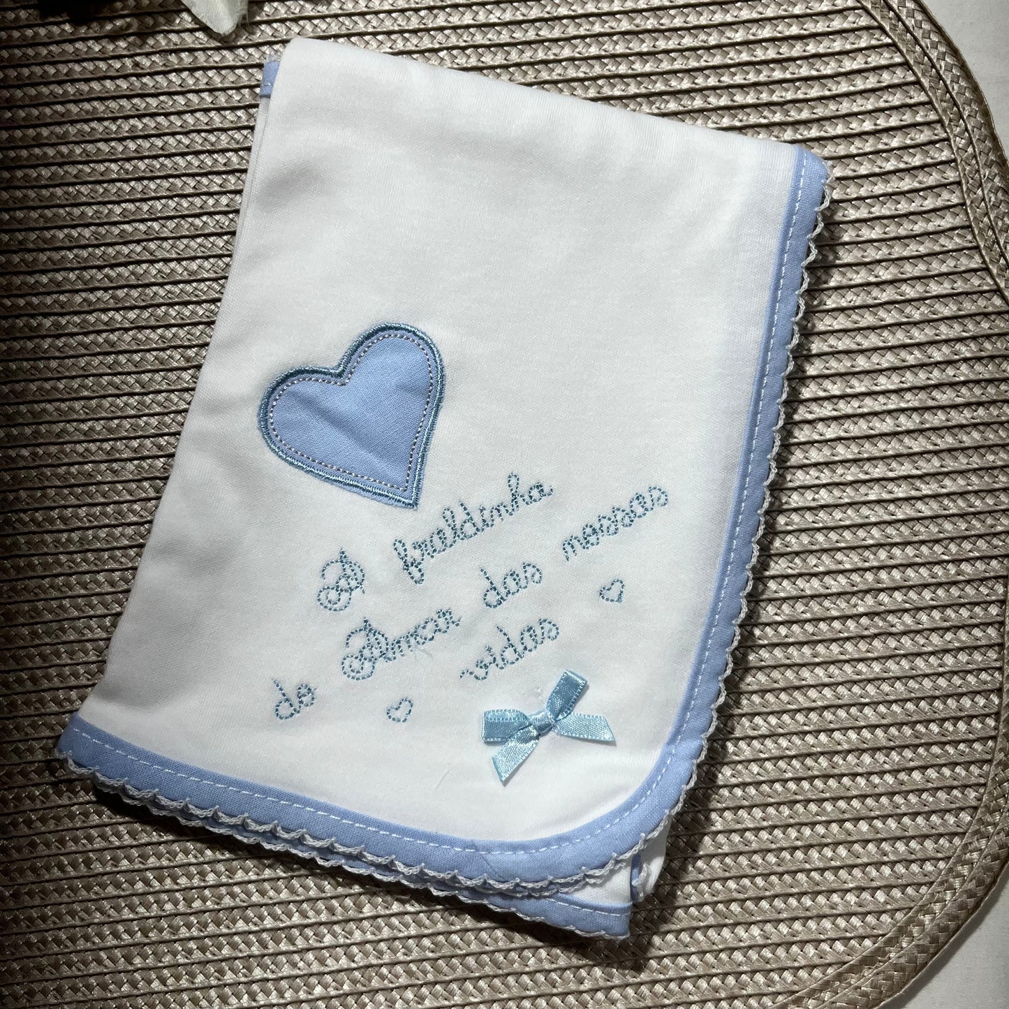 Fralda de algodão para bebé - Amor