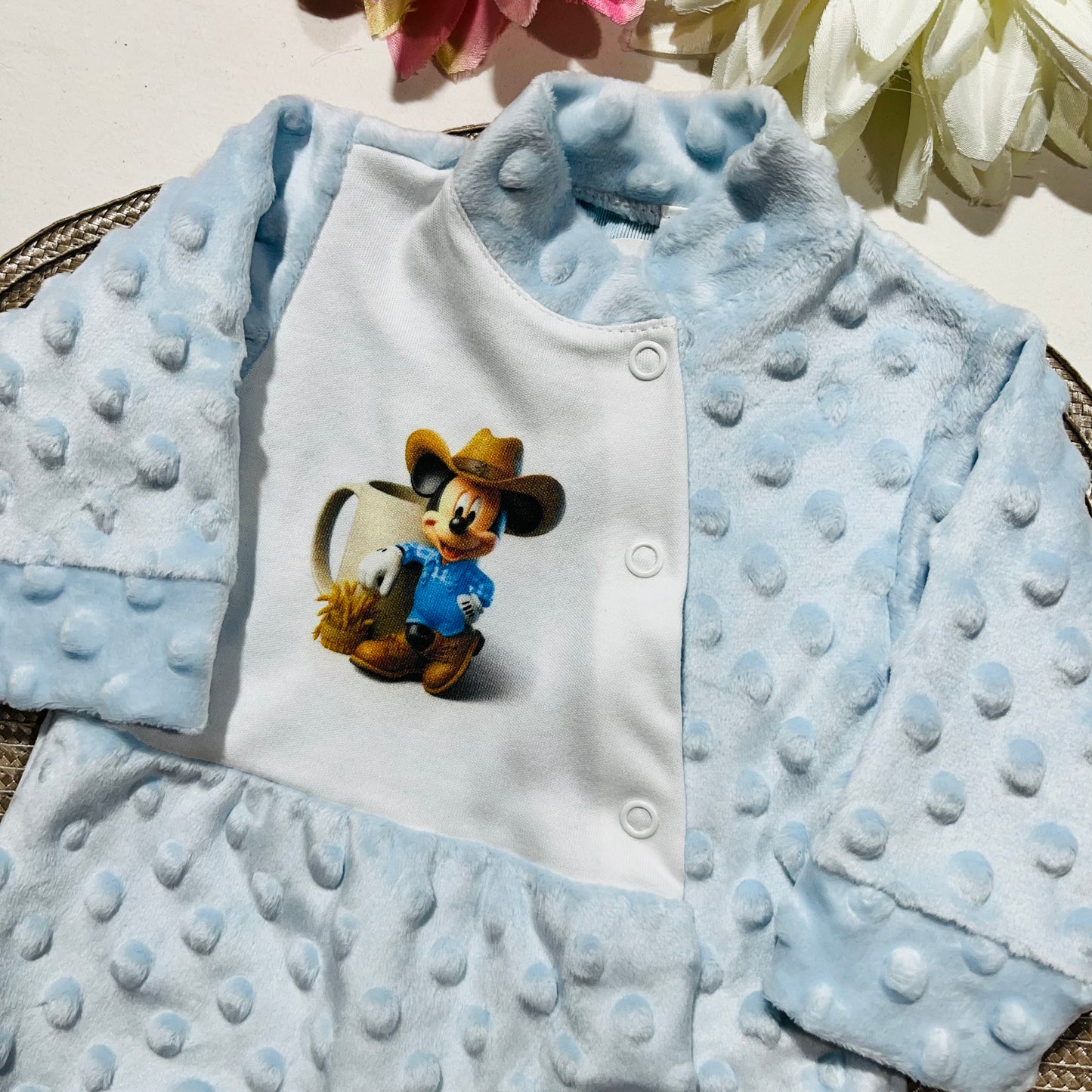 Babygrow pipoca - Mickey