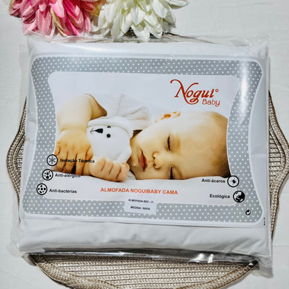 Almofada anti-alérgica, anti-bactérias para bébé dormir