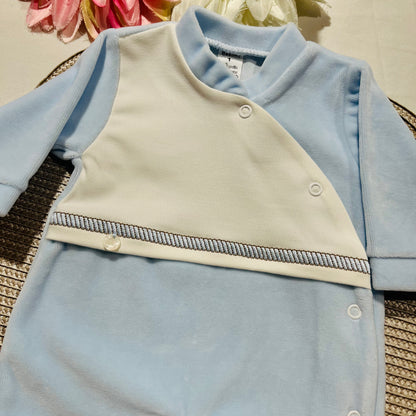 Babygrow Baby em veludo para bebé