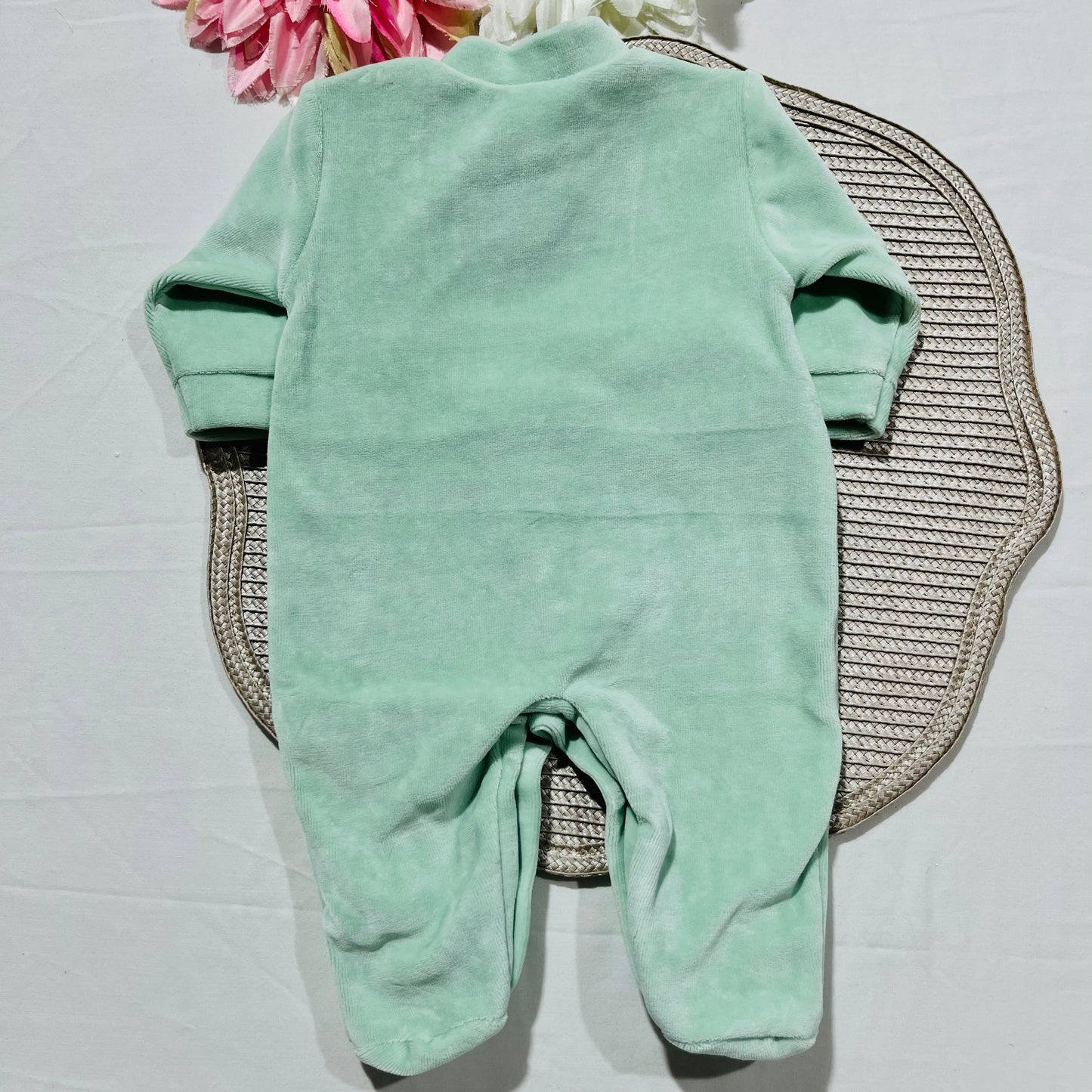 Babygrow Baby em veludo para bebé