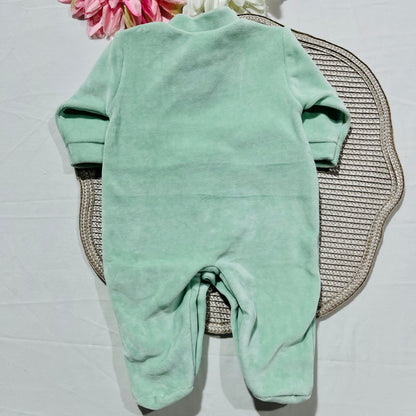 Babygrow Baby em veludo para bebé