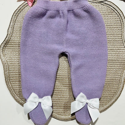 Saída de Maternidade - conjunto de 3 peças  em malha- 1/3M - Diana