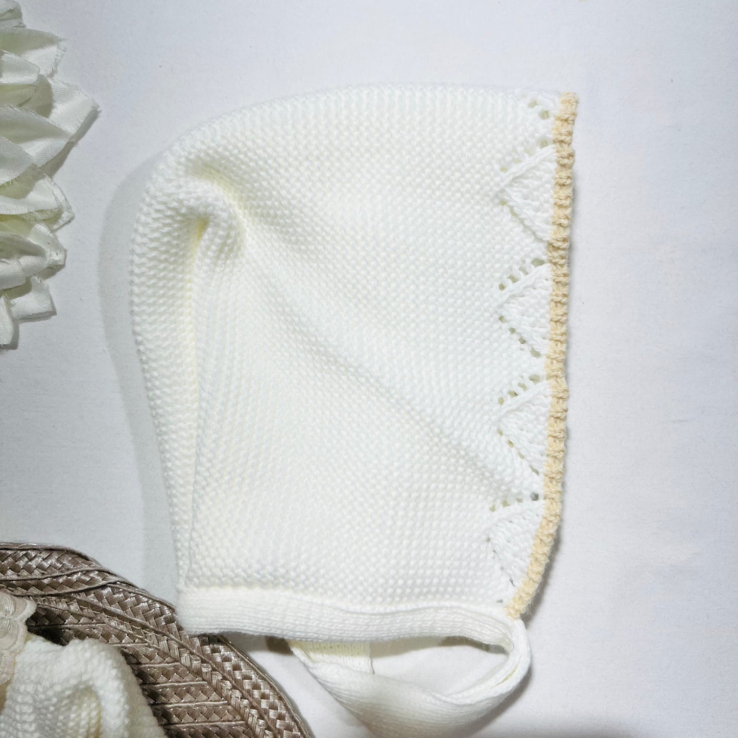 Saída de Maternidade - conjunto de 3 peças  em malha- 1/3M - Diana