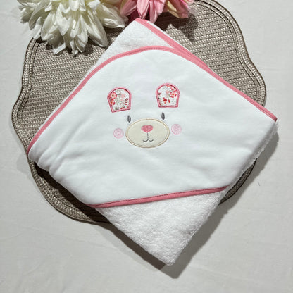 Kit Ursinho Ternura - 0M - Rosa velho