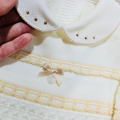 Conjunto de Saída de maternidade para Bebé 0-3 meses - Doçura - Pérola