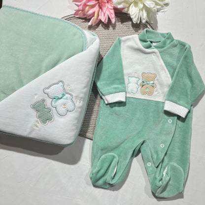Kit para recém-nascido - 2 Ursos - 1 mês