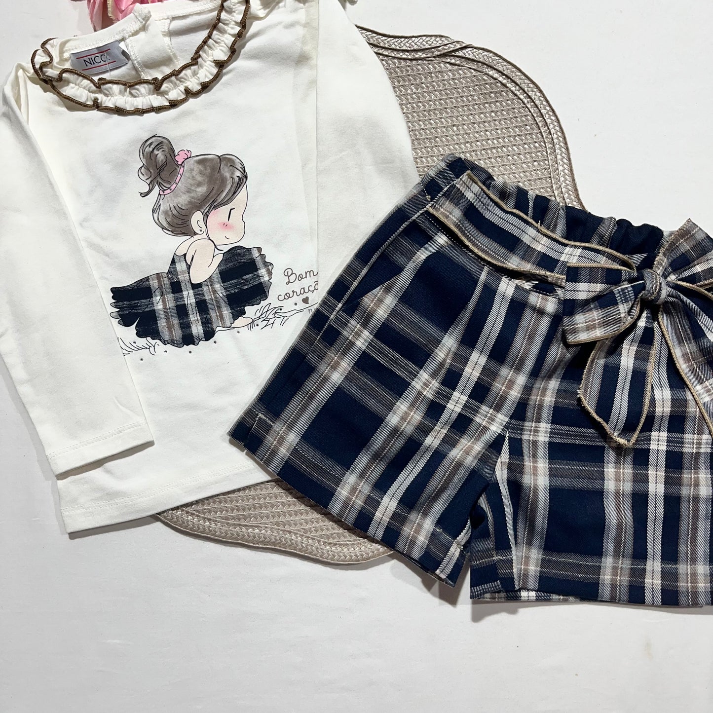 Conjunto camisola e calção - 12M