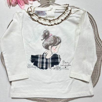 Conjunto camisola e calção - 12M