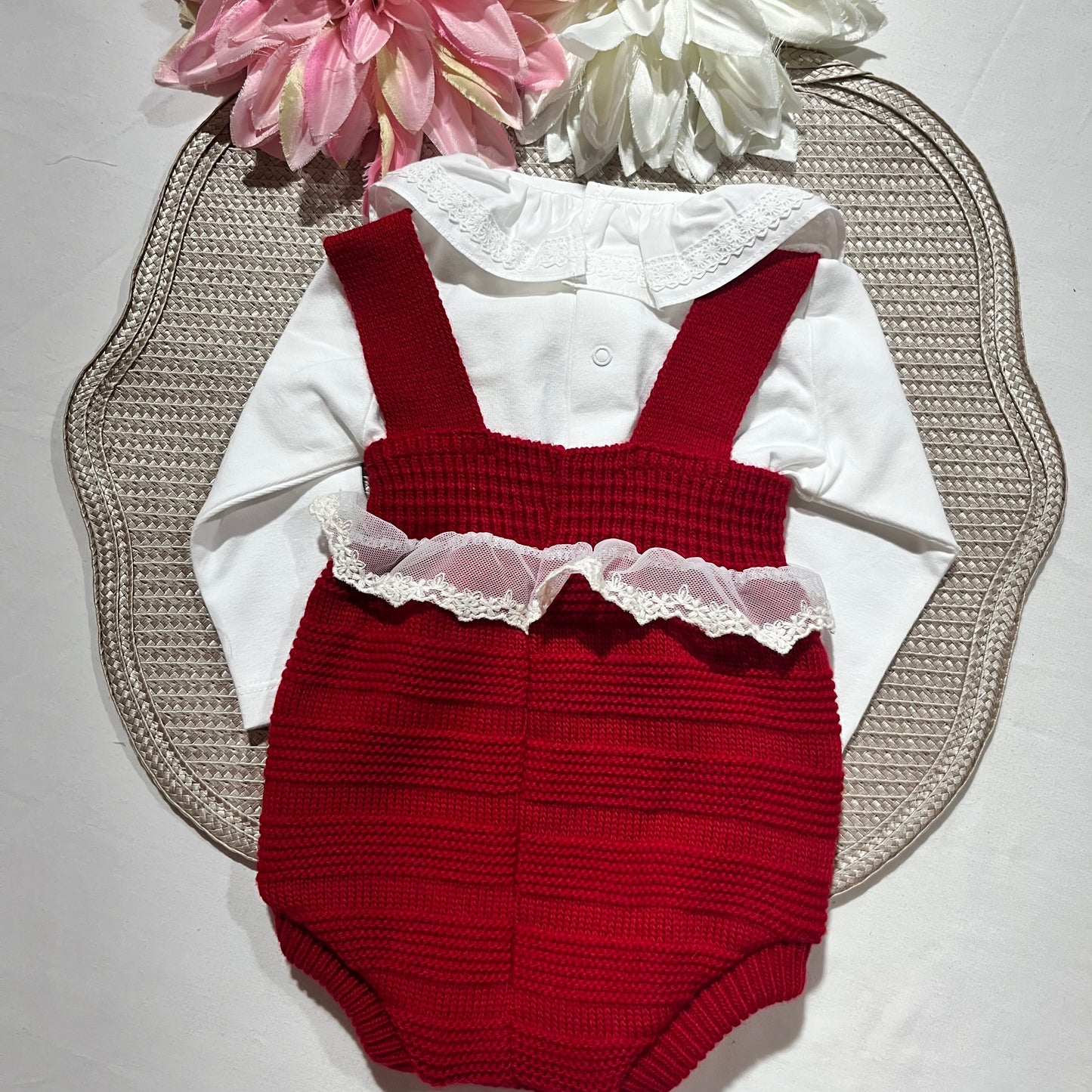 Conjunto Sophia - Fofo e body - Vermelho