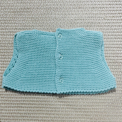 Conjunto Vichy - Fofo e colete - 1 aos 12M