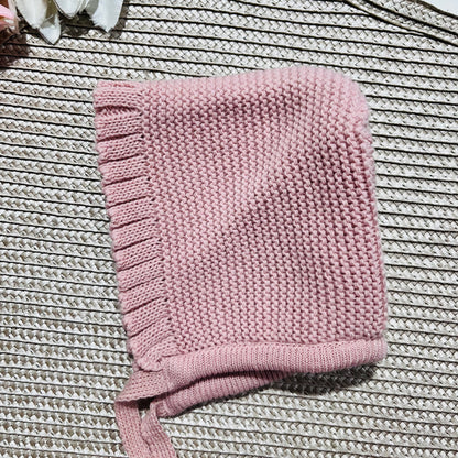 Conjunto Mimo  em malha para bebé - Rosa velho - 1 aos 12M