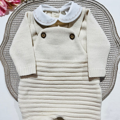 Conjunto Clara  em malha - Areia - 3 e 6M