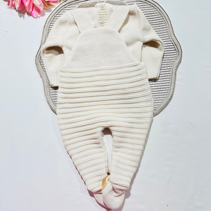 Conjunto Clara  em malha - Areia - 3 e 6M