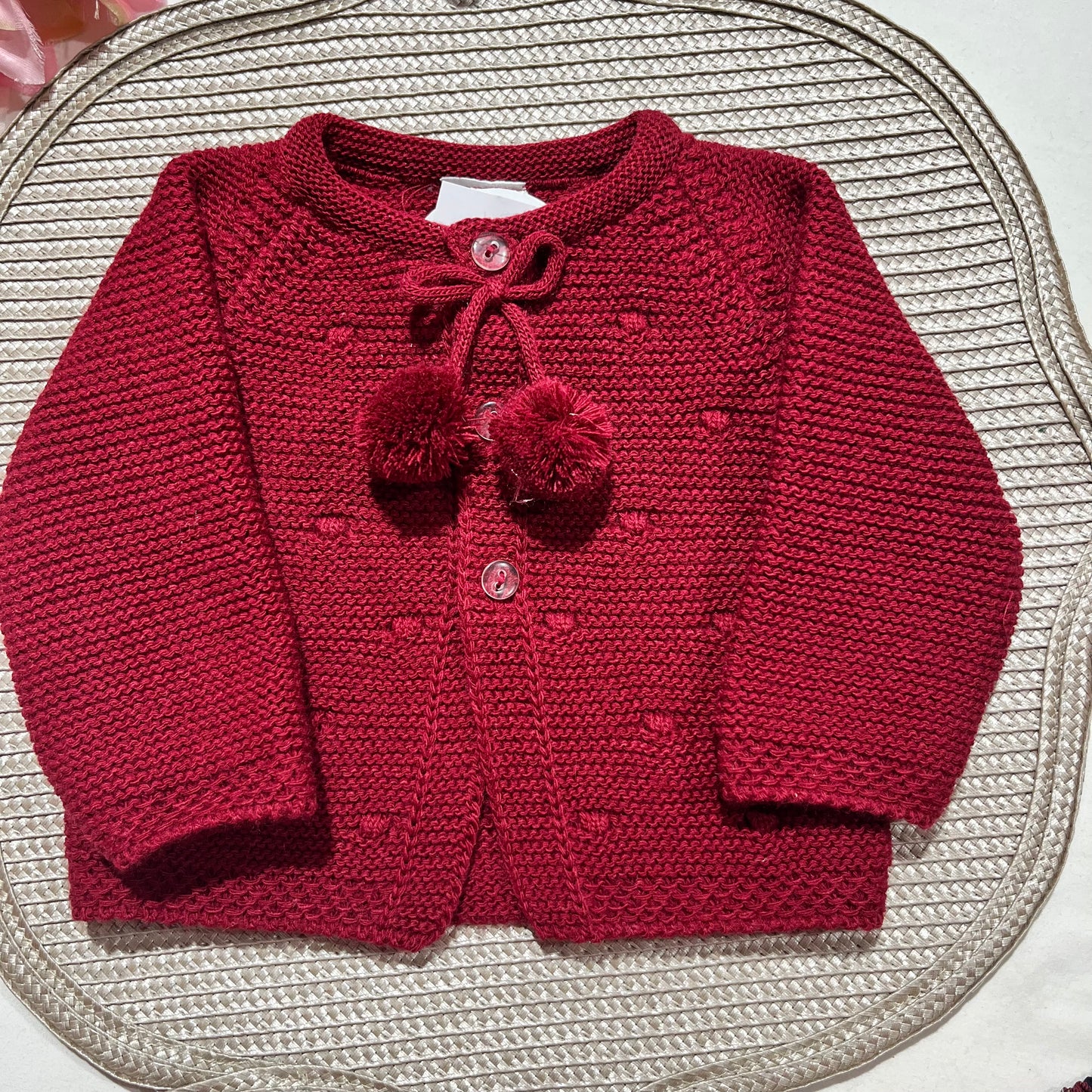 Conjunto Gabriel  para bebé - Vermelho - 1 aos 12M