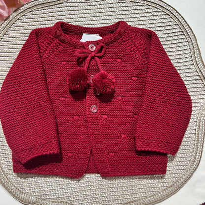 Conjunto Gabriel  para bebé - Vermelho - 1 aos 12M