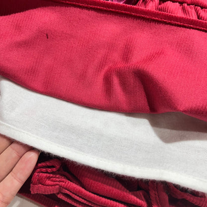 Vestido Aurora  para bebé - Vermelho - 6 e 12M