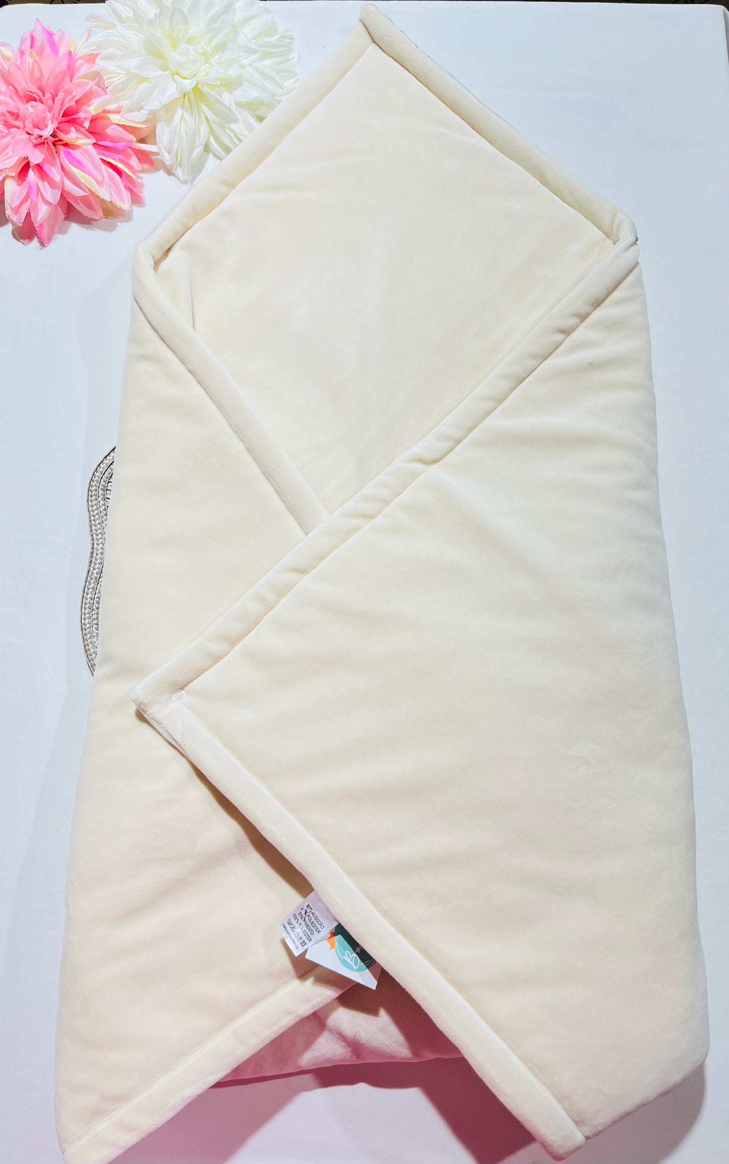 Conjunto Linho Premium para bebé - 5 peças - Areia
