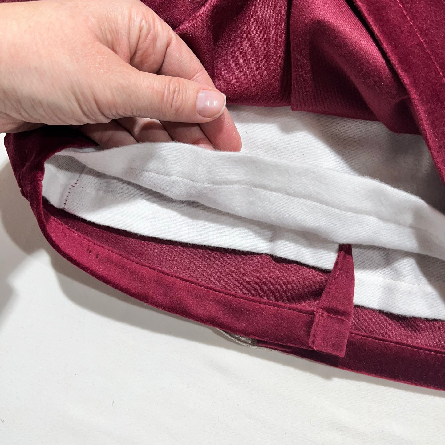Vestido Sara  em veludo para bebé - PREMIUM - 6 e 12M - Bordou