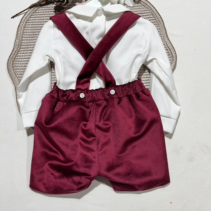 Conjunto Afonso para bebé - 6 e 12M - Bordou