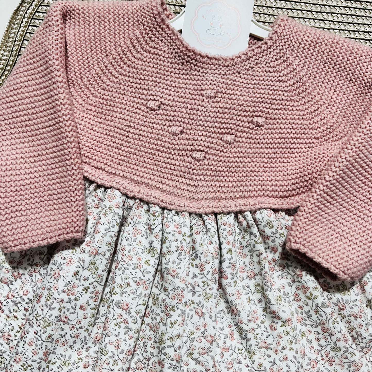 Vestido Carolina para bebé - 1 aos 12M
