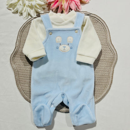 Conjunto para bebé - Urso ternura - 0 aos 2M - Azul bebé